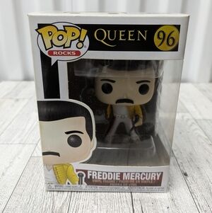 Funko Pop! 96 Rocks Queen Freddie Mercury Figure - Yellow and Black